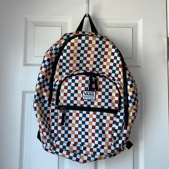 Vans Bags Vans Checkered Backpack Poshmark